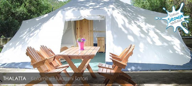 Thalatta Kalamitsi Village Camp - Kalamitsi - luksuzni šatori za najam