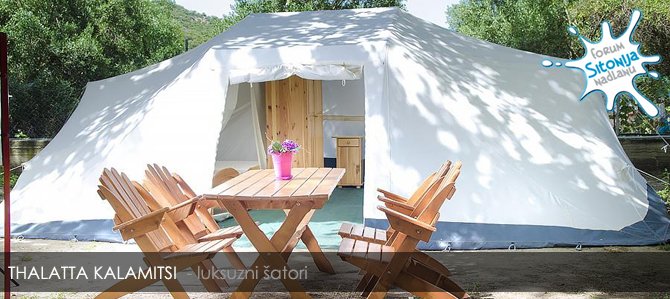 Thalatta Kalamitsi Village Camp - Kalamitsi - luksuzni šatori na plaži - izgled spolja
