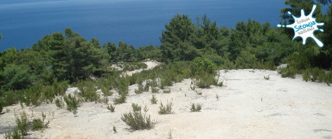Marijina plaža - u nastavku se mora ići peške