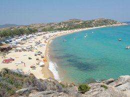 kriaritsi beach/prvi deo plaže