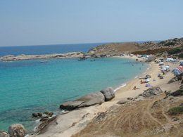 drugi i treći deo plaže kriaritsi
