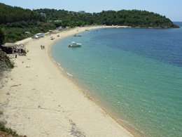 aretes beach/sitonija