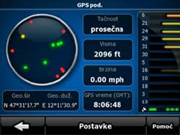 GPS/proraÄun pozicije i visine