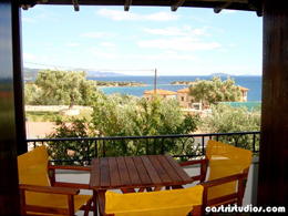 castri studios/pogled sa terase